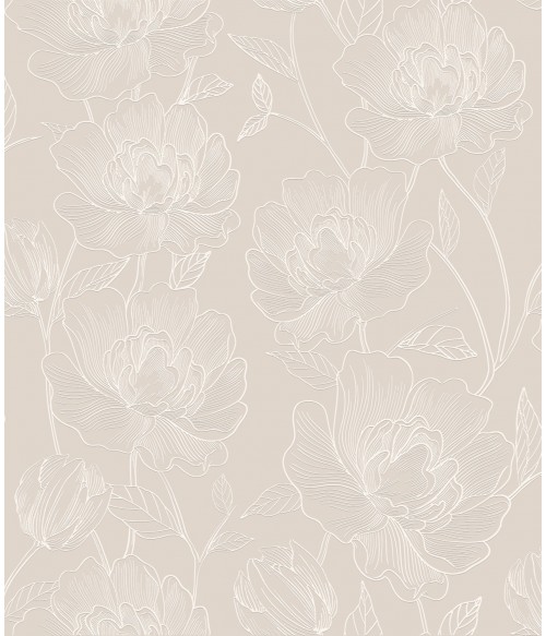 Papel De Parede Bobinex Atemporal -3802 Floral