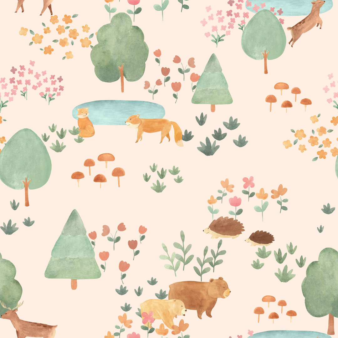 Papel de Parede  BOSQUE DA IMAGINAÇÃO 80713