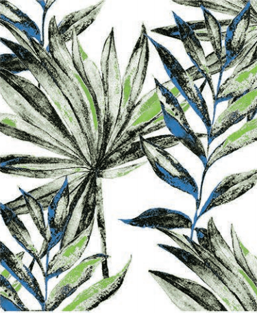 Papel de Parede Wallpaper - DZCO 55003 Folhas