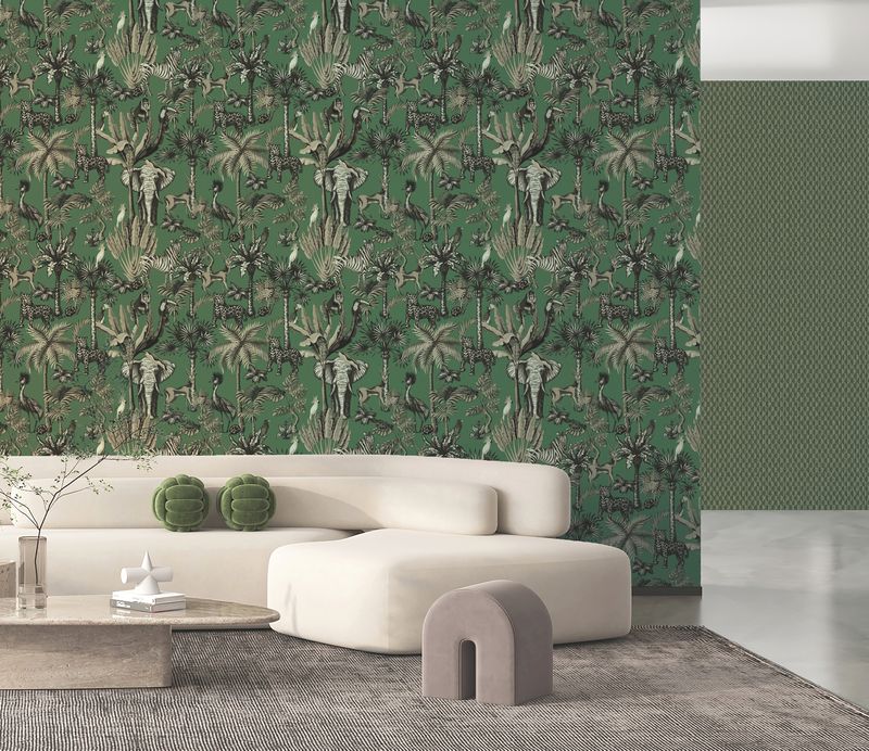 Papel de Parede Cores e Cenários  DZCC-001027P Tropical