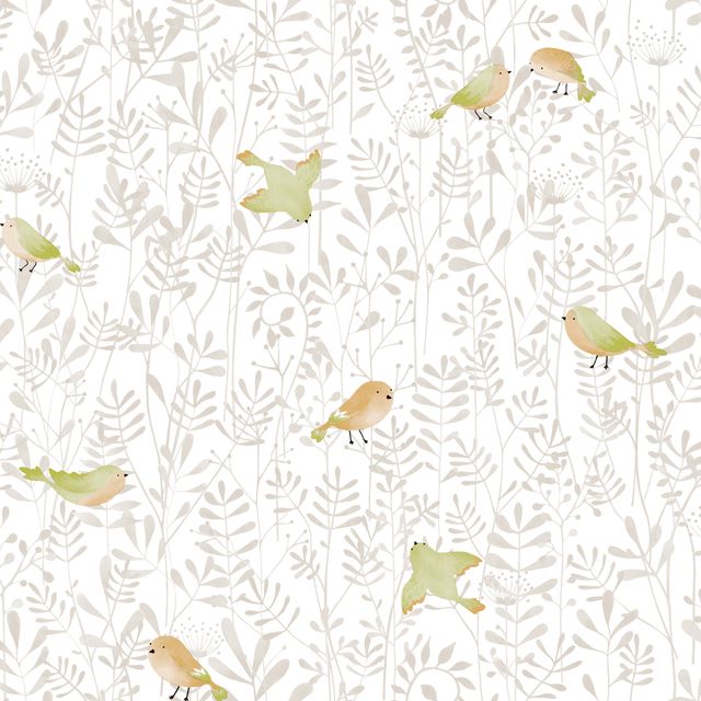 Papel de Parede DZMD-0806 Pássaros