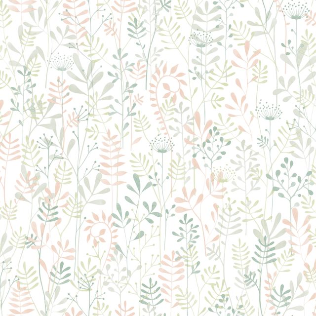 Papel de Parede DZMD-0904 Folhagem