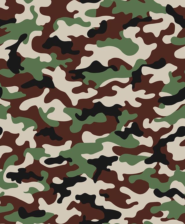 Papel de Parede DZMD-1822 Camuflado