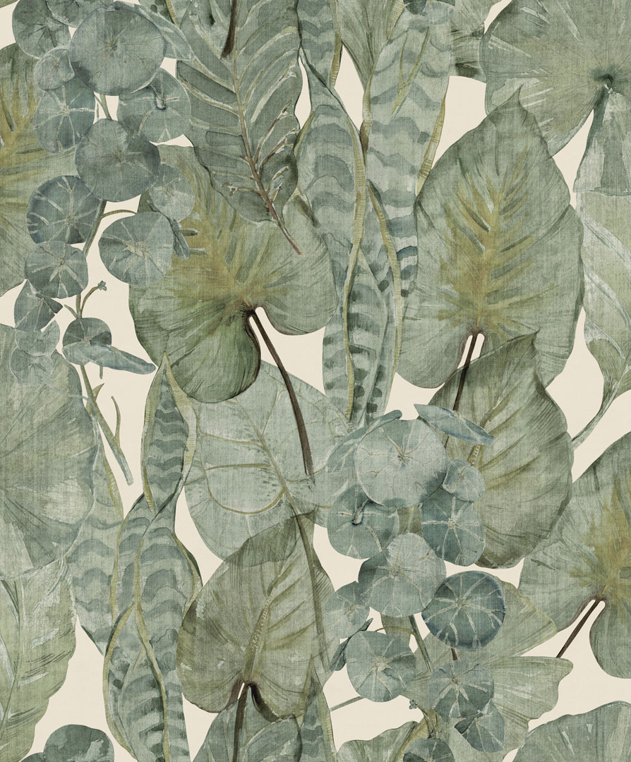 Papel de Parede   FLORA  Botânica Tropical Chic 84421