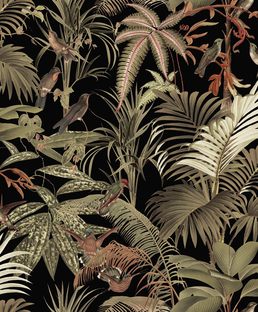 Papel de Parede   FLORA Botânica Tropical Chic 84667