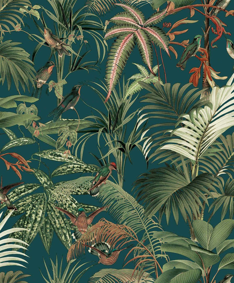 Papel de Parede   FLORA Botânica Tropical Chic 84681
