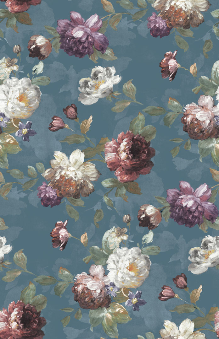 Papel de Parede   FLORA  Tropical Chic 84513