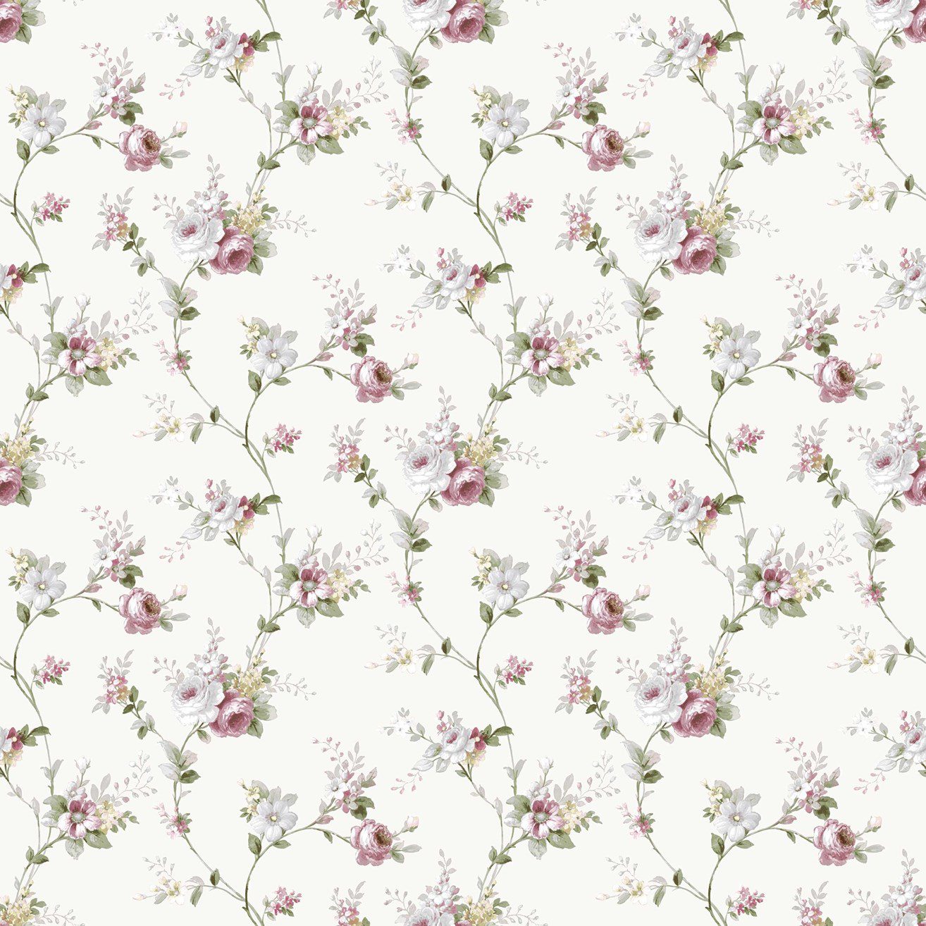 Papel de parede Floral  Coleção Infantil HAPPY 12316