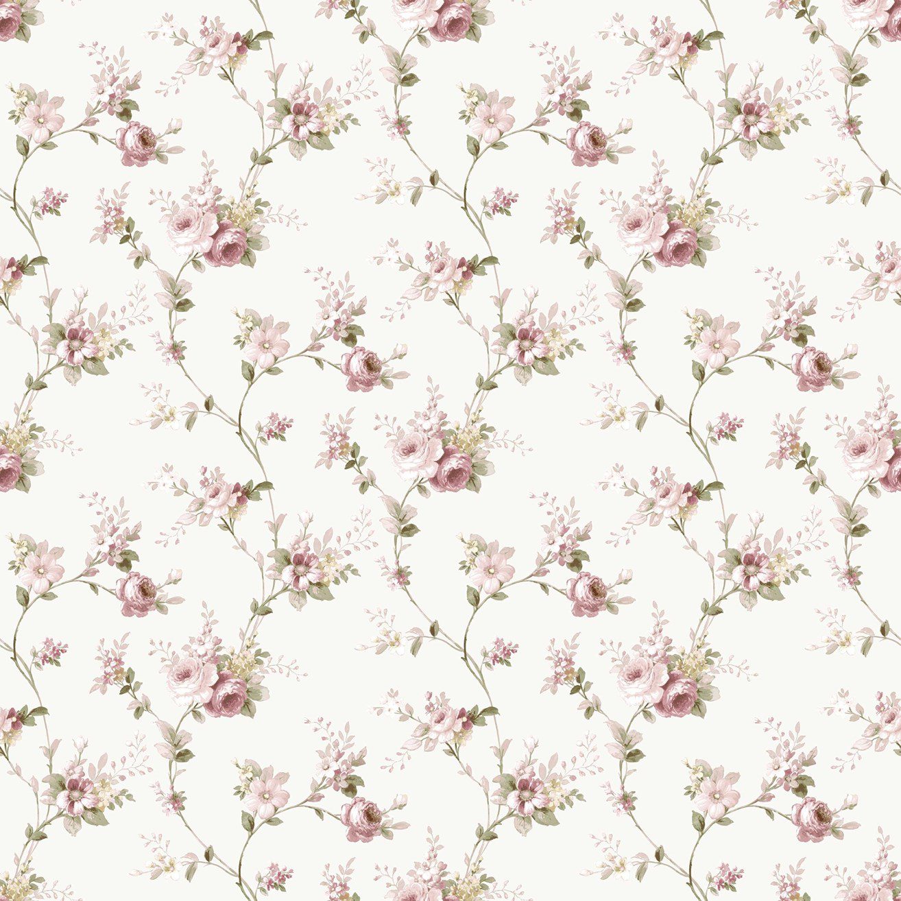 Papel de parede Floral  Coleção Infantil HAPPY 12318