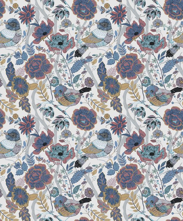 Papel de Parede Floral DZENL-2901