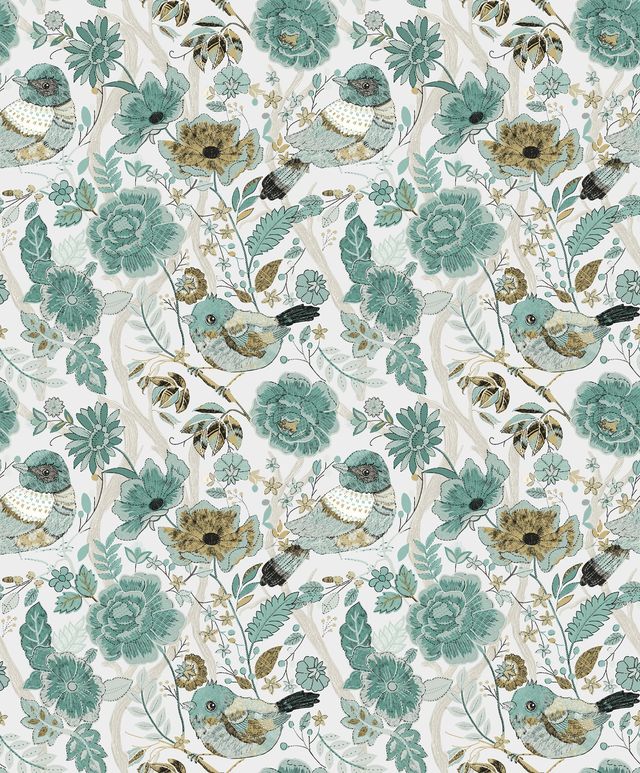 Papel de Parede Folhagem DZENL-2906