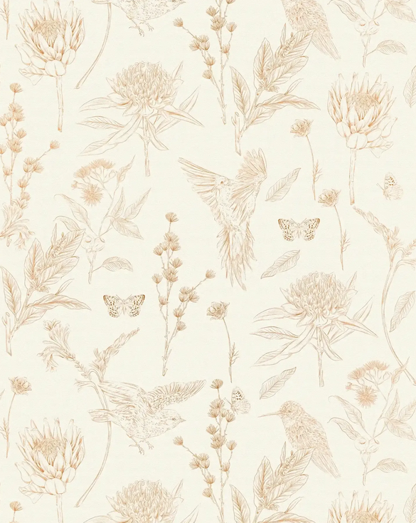 Papel de parede Folhagem Famous Garden 394291