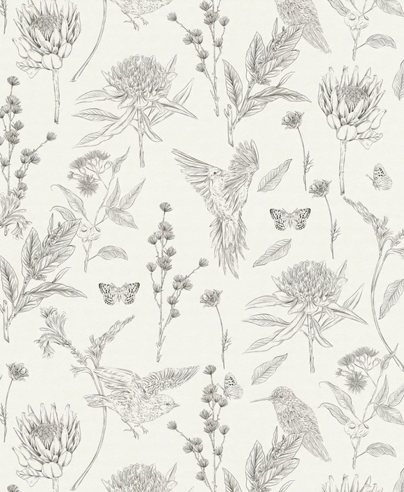 Papel de parede Folhagem Famous Garden 394292