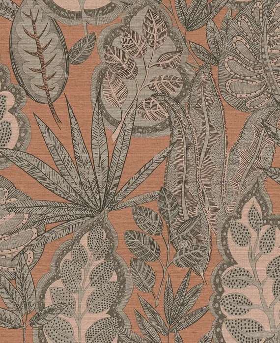 Papel de parede Folhagem/Floral Famous Garden 393462