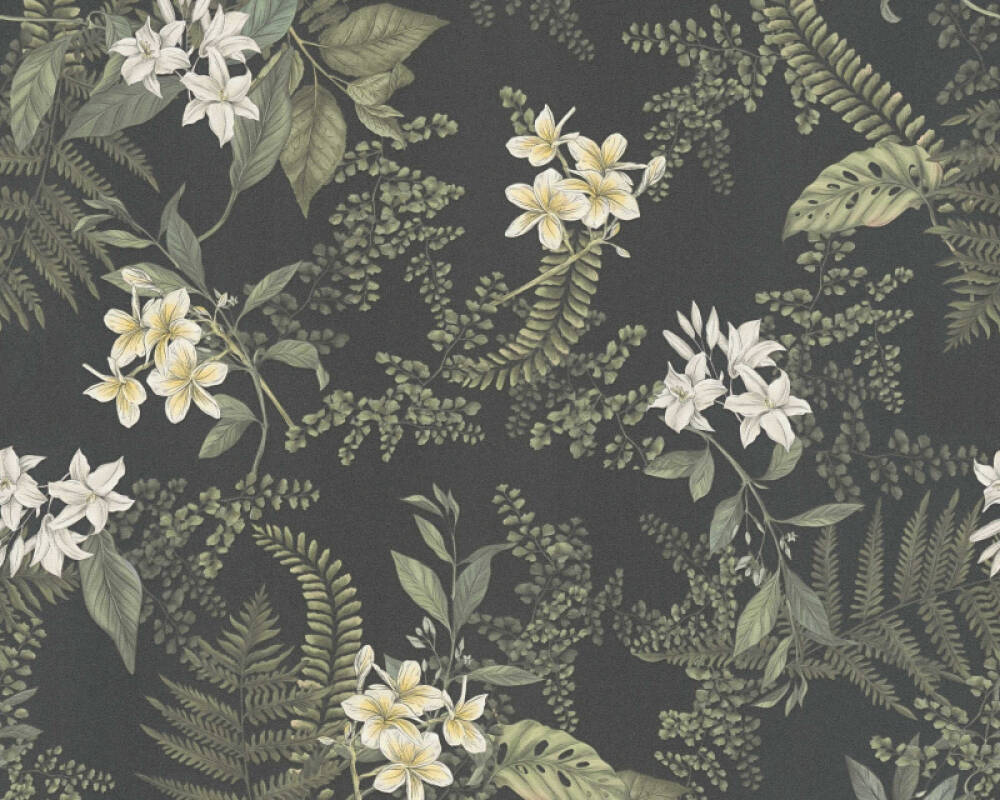 Papel de parede Folhagem/Floral Famous Garden 394244