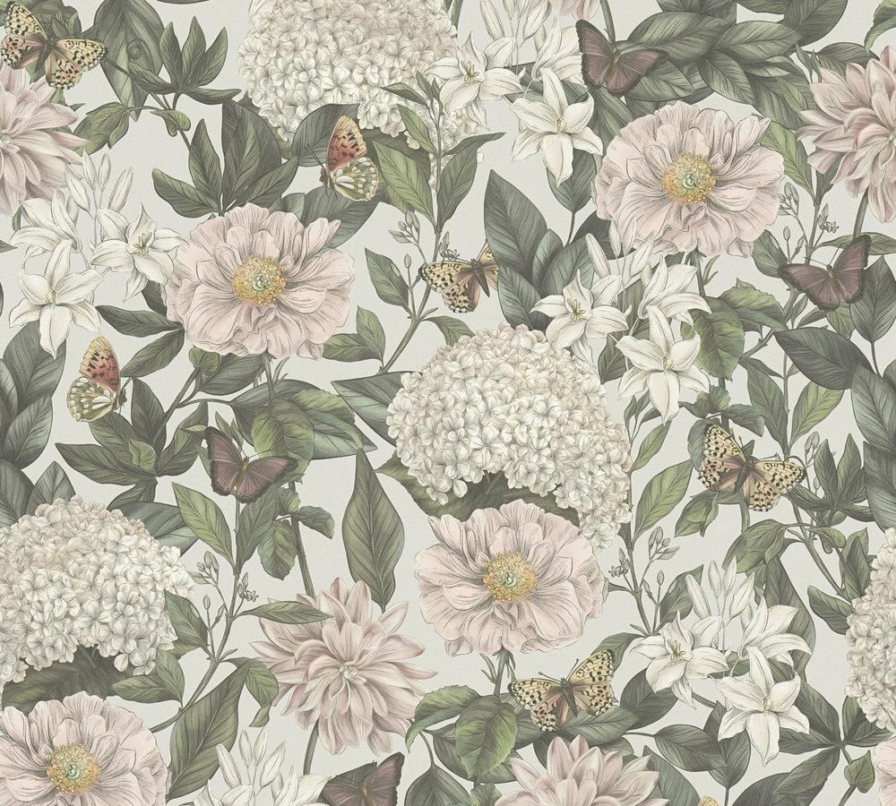 Papel de parede Folhagem/Floral Famous Garden 394264