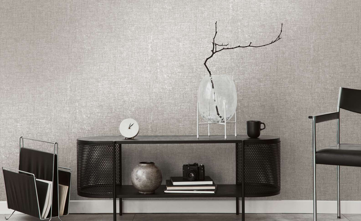 Papel de parede Liso com textura Famous Garden 395641