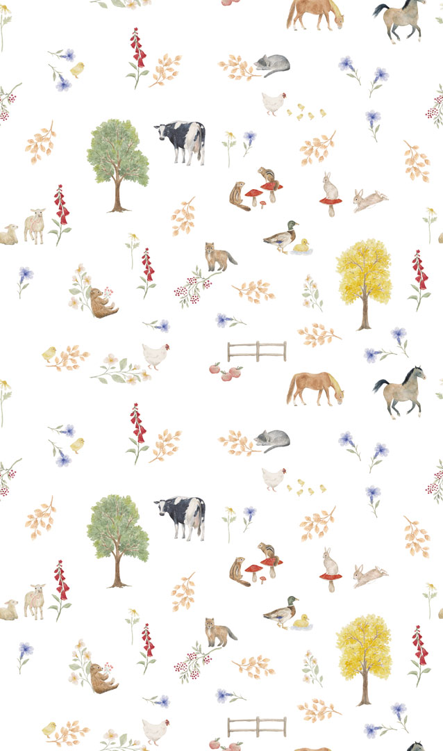 Papel de Parede Passeio no Campo 602681