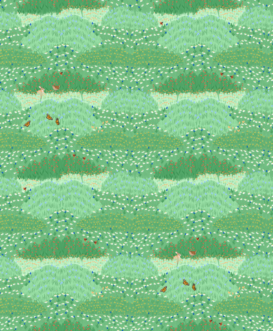 Papel de Parede Passeio no Campo 602704