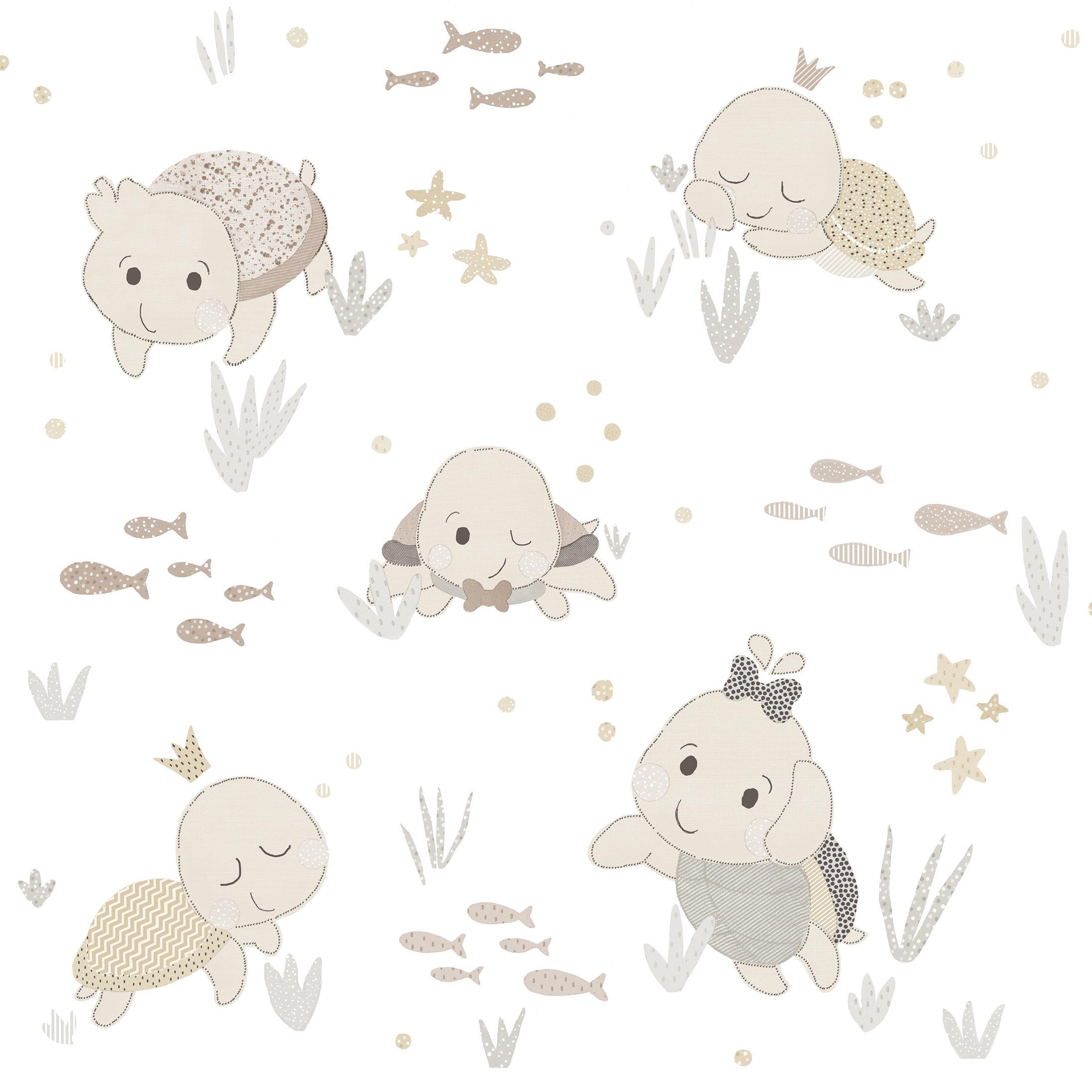 Papel de parede Tartaruga Marinha HAPPY 14851