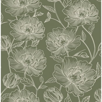 Papel De Parede Bobinex Atemporal -3800 Floral