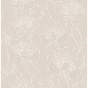 Papel De Parede Bobinex Atemporal -3802 Floral