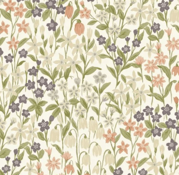 Papel de Parede Bucalo Ciara - Jardim Floral A64101