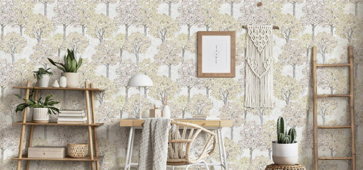 Papel de parede C/Árvore  Coleção Infantil HAPPY 12321