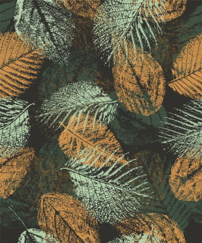 Papel de Parede Wallpaper - DZCO 22004 Folhas