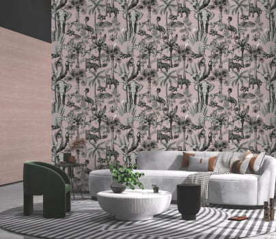 Papel de Parede Cores e Cenários  DZCC-001021 Tropical