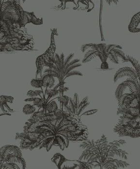 Papel de Parede Cores e Cenários  DZCC-001040 Folhagem