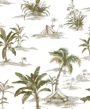 Papel de Parede Cores e Cenários  DZCC-004021 Folhagem