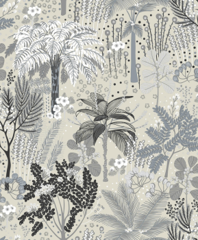 Papel de Parede Cores e Cenários  DZCC-168505 Folhagem