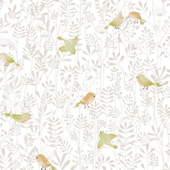 Papel de Parede DZMD-0806 Pássaros