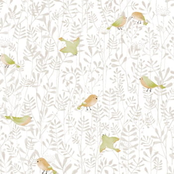 Papel de Parede DZMD-0806 Pássaros