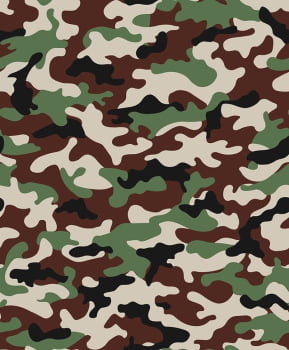 Papel de Parede DZMD-1822 Camuflado