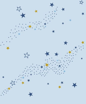 Papel de Parede DZMD-9060 Estrelas