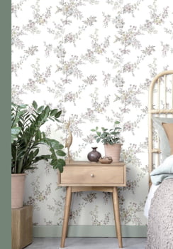 Papel de parede Floral  Coleção Infantil HAPPY 12313