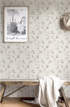 Papel de parede Floral  Coleção Infantil HAPPY 12315