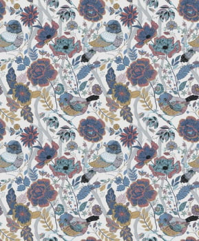 Papel de Parede Floral DZENL-2901