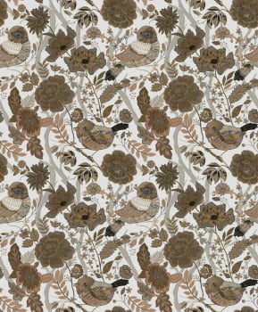 Papel de Parede Floral DZENL-2903