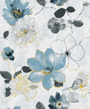 Papel de Parede Folhagem DZENL-3307
