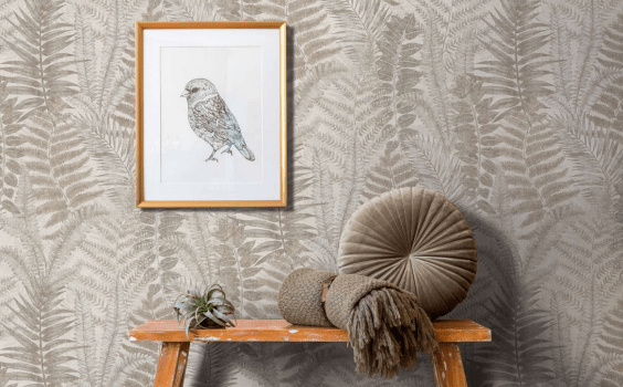 Papel de parede Folhagem Famous Garden 393475