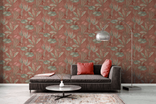 Papel de parede Folhagem Famous Garden 393482