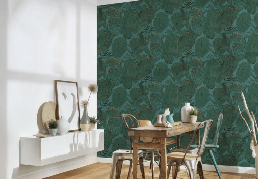 Papel de parede Folhagem Famous Garden 393553