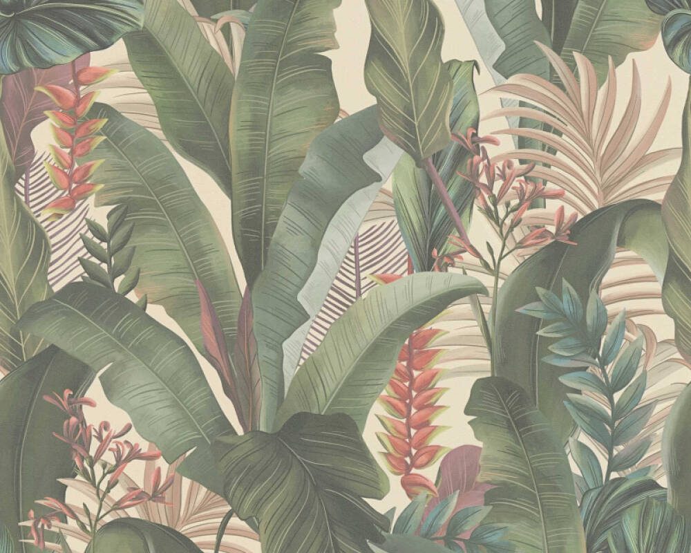 Papel de parede Folhagem Famous Garden 394351