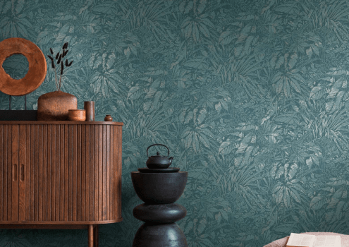 Papel de parede Folhagem Famous Garden 395603