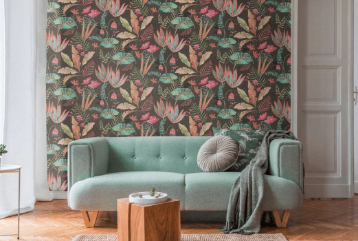 Papel de parede Folhagem/Floral Famous Garden 393481