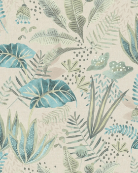 Papel de parede Folhagem/Floral Famous Garden 393484