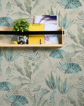 Papel de parede Folhagem/Floral Famous Garden 393484